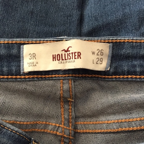 Cuffed Blue Skinny Jeans - Picture 4 of 7